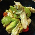 ばたみそーぱん☆'s cooksnap of when they made 鶏肉アボカドトマトハニーマスタード.