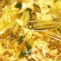 ☆みゅうさん☆'s cooksnap of when they made 簡単！きゅうりと卵のサンラータン風スープ.
