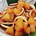 しっぽさき丸マリ's cooksnap of when they made イカと大根の煮物.