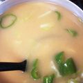 ☆ayami☆26's cooksnap of when they made 簡単！ししとうキャベツのお味噌汁.