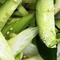 ギャルル's cooksnap of when they made セロリときゅうりの浅漬け.