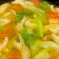 pika3's cooksnap of when they made 早い！美味い！簡単！トマトとレタスみそ汁.