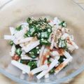 ☆ぽちのおやつ☆'s cooksnap of when they made オクラと長芋のさっぱり梅肉和え.