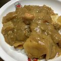 ☆ごはんできた☆'s cooksnap of when they made 骨付きチキンカレー.