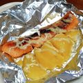 チコリママ's cooksnap of when they made 鮭とジャガイモのハーブマヨオリーブ油焼き.