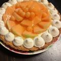 しゅうゆうけいはる母's cooksnap of when they made ♥メロンのダブルチーズケーキタルト♥.