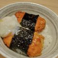 けんだまくん's cooksnap of when they made 温泉卵のせ❤磯辺焼き風の甘辛つくね丼♪.