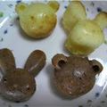 のほほんノンタン's cooksnap of when they made かわいい型で焼きドーナツ.