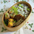 yesmama's cooksnap of when they made ゆかりと枝豆のおにぎり.