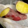 ルぴあ's cooksnap of when they made ほくほくレンチン焼き芋・簡単.