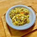 komutatata's cooksnap of when they made 美味しくカルシウム補給♪カレー炒飯♪.