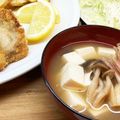 horseland's cooksnap of when they made ぶなしめじと豆腐玉ねぎ ミョウガの味噌汁.