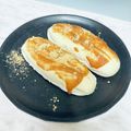 ラテミルク's cooksnap of when they made トーストに☆2分できな粉クリーム.