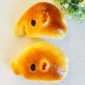 クココ♪♪'s cooksnap of when they made ぞうさんのハムチーズパン.