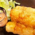 MizuhoBank's cooksnap of when they made 節約なのに満足！ちくわチーズフライ♡.