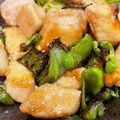 MizuhoBank's cooksnap of when they made 安いマグロは焼く♪ピーマン入りで中華風.