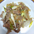 クックJOEさん's cooksnap of when they made 牛肉と長ネギ炒め.