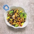 コムギ大好き's cooksnap of when they made デリ風☆ひじきと彩り野菜のサラダ.