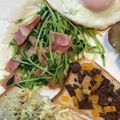 こつゆ514's cooksnap of when they made ベーコンと豆苗のニンニク炒め♪.