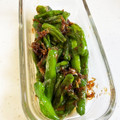 Moyusu's cooksnap of when they made ししとうのおかか和え.