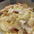 0ooerioo0's cooksnap of when they made *簡単♪全卵DE☆カルボナーラうどん*.