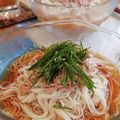 CHIHO☆★☆'s cooksnap of when they made 簡単アレンジ☆ツナと大葉の冷やしそうめん.