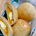 みいズまま's cooksnap of when they made かぼちゃクリームチーズパン.