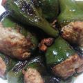 あいらもると's cooksnap of when they made 丸ごとピーマンの肉詰め.