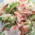 豆蔵うさぎ's cooksnap of when they made 白だしでまろやか！ゴーヤサラダ.