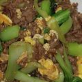 ｍｅｉｍａｋｉ's cooksnap of when they made 牛肉とチンゲン菜のふわふわ卵炒め.