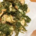 かみりょこママ's cooksnap of when they made 柔らか鶏むね肉の天ぷら。大葉★とり天.