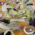 モモエッコ's cooksnap of when they made ☆野菜たっぷり餡かけ☆中華丼や皿うどんに.