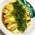 怪獣のMAMA's cooksnap of when they made レンジで簡単サッパリ焼きナス.