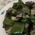 Yokchina's cooksnap of when they made なすとピーマンの大葉味噌炒め.