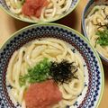 2児ママみきてぃ's cooksnap of when they made 簡単明太子釜玉バターうどん.