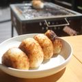 みるく茶's cooksnap of when they made BBQに♪オイスター醤油の焼きおにぎり.