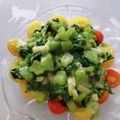 umi☆neco's cooksnap of when they made 冷して美味トマトのオクラとモロヘイヤかけ.