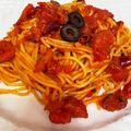 うまくできるか's cooksnap of when they made アンチョビパスタ　プッタネスカ.