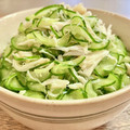 ばぢこ's cooksnap of when they made カニときゅうりの酢の物.