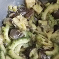 りお☆チョコ大好き's cooksnap of when they made なすとゴーヤのうまうまさっぱりおつまみ.