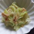 TYSK's cooksnap of when they made レンジで簡単☆ご飯のお供に無限キャベツ。.