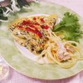 クックHG9V8Y☆'s cooksnap of when they made ひじき煮でチーズオムレツ.
