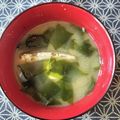 重次郎's cooksnap of when they made ど定番！豆腐とわかめのお味噌汁.