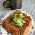 yu🐓's cooksnap of when they made 抹茶アイスのシロノワール風.