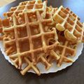 naeku's cooksnap of when they made すぐ焼ける簡単ワッフル.