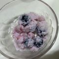 tm0915yk's cooksnap of when they made 「カルピス」のもみもみシャーベット.