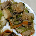そよかぜMLQ's cooksnap of when they made 鶏もも肉と小松菜のごまみそ炒め.