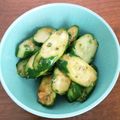 ペキのリリー's cooksnap of when they made 簡単!!お茶漬けの素で浅漬け.