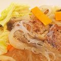 naki1227's cooksnap of when they made 白菜と肉団子の中華風スープ　春雨入り♬.