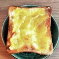 カプチーナ！'s cooksnap of when they made ☆焼き芋トースト.